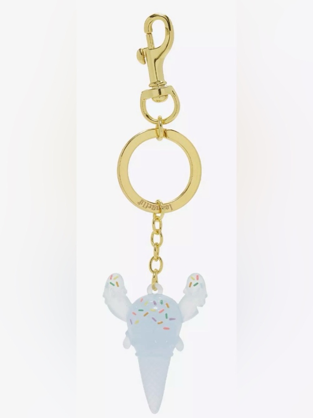 NWT Loungefly Disney Lilo & Stitch Ice Cream Stitch Keychain